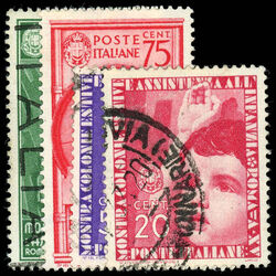 italy stamp 368 9 371 2 summer exhibition for child welfare 1937