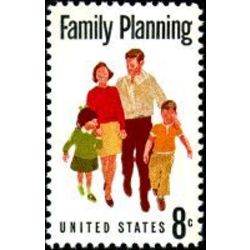 us stamp 1455 family planning 8 1972