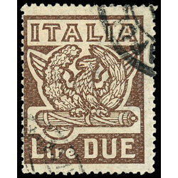 italy stamp 163 symbolical of fascism and italy 1923