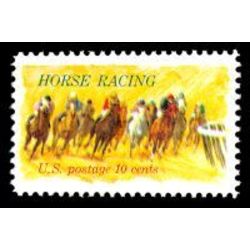 us stamp 1528 horse racing 10 1974