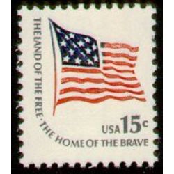 us stamp postage issues 1597 flag of fort mchenry 15 1975