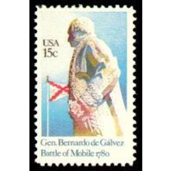 us stamp postage issues 1826 gen bernado de galvez 15 1980