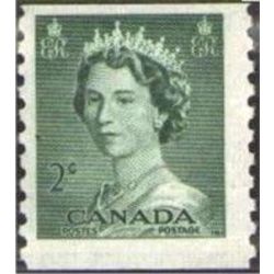 canada stamp 331i queen elizabeth ii 1953