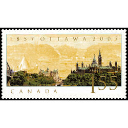 canada stamp 2213b ottawa capital sesquicentennial 1 55 2007