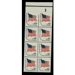 us stamp 1598a fort mchenry flag 1 2 1975