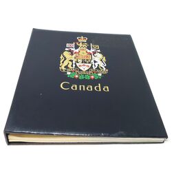 mint and used canada collection in stanley gibbons album