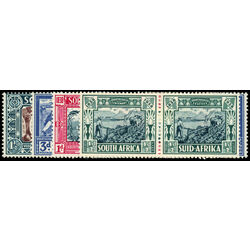 south africa stamp b5 8 voortrekker centenary 1938