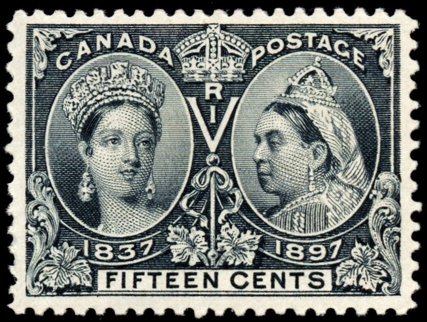 出産祝いなども豊富 美術品 カナダ 1897 1897 Diamond 使用済1種 ...
