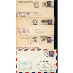 12 canada first flight covers 1928