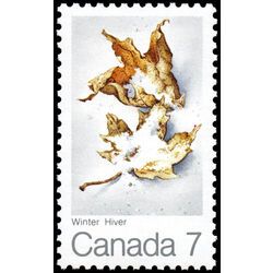 canada stamp 538v winter 7 1971