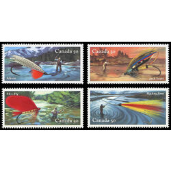 canada stamp 2087a d fishing flies 2005