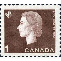 canada stamp 401ii queen elizabeth ii 1 1963