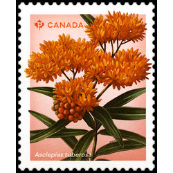 canada stamp 3413a asclepias tuberosa 2024