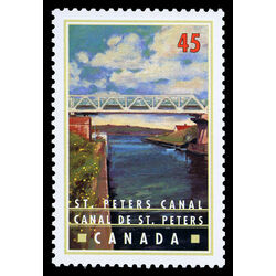 canada stamp 1725 st peters canal nova scotia 45 1998