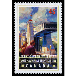 canada stamp 1729 trent severn waterway hydraulic lift lock ontario 45 1998