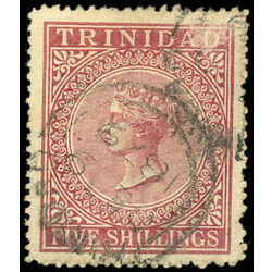 trinidad stamp 56 queen victoria 1869