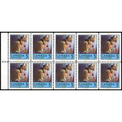 canada stamp bk booklets bk73 children praying 1 1969 C