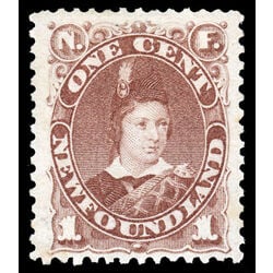 newfoundland stamp 43 edward prince of wales 1 1896 M VF 008
