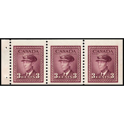 canada stamp bk booklets bk38a king george vi 1943