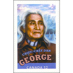 canada stamp 2280b chief dan george 52 2008