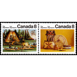 canada stamp 567at1 algonkian indians 1973