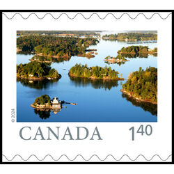 canada stamp 3434 thousand islands on 1 40 2024