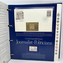 the story of canada 2 20 different official first day covers with a 24 karat gold art replica volume ii