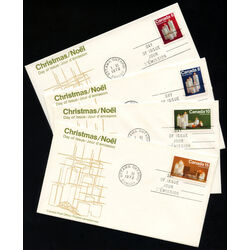 canada stamp 606 9 fdc christmas candles 1972