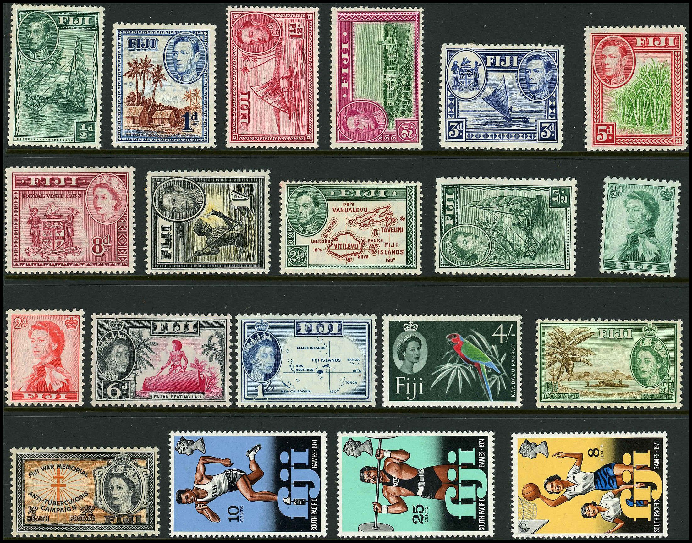 Buy Fiji Islands Collection | Arpin Philately