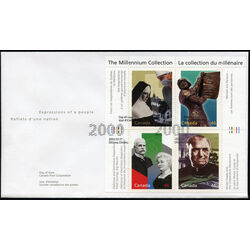 canada stamp 1823 social progress 2000 FDC