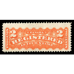 canada stamp f registration f1 registered stamp 2 1875 M VF 034