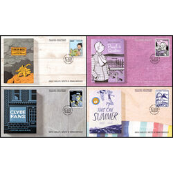 canada stamp 3446 9 fdc graphic novelists 3 96 2024