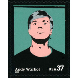 us stamp postage issues 3652 andy warhol 37 2002