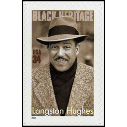 us stamp postage issues 3557 langston hughes 1902 67 writer 34 2002