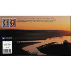 us stamp postage issues bk297 lewis and clark 2004