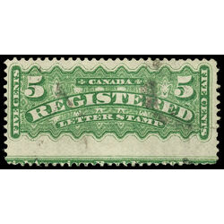 canada stamp f registration f2b registered stamp 5 1875 U F 008