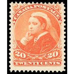 canada stamp 46 queen victoria 20 1893 M F 057