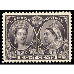 canada stamp 56 queen victoria diamond jubilee 8 1897 M XFNH 071