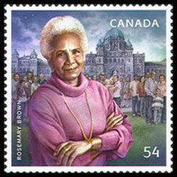 canada stamp 2315 rosemary brown 1930 2003 54 2009