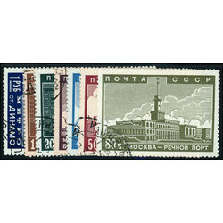 russia stamp 706 12 moscow scenes 1939