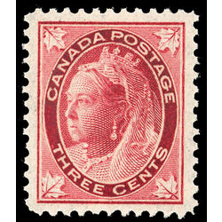 canada stamp 69 queen victoria 3 1898 M XFNH 019