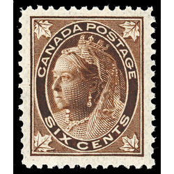 canada stamp 71 queen victoria 6 1897 M XFNH 043