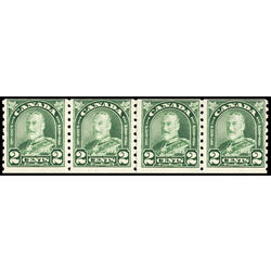 canada stamp 180iii strip king george v 1931