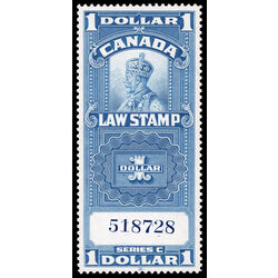 canada revenue stamp fsc18 supreme court law stamp george v 1 1935