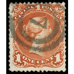 canada stamp 22ii queen victoria 1 1868 U VG 012