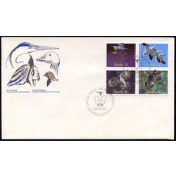 canada stamp 1098a birds of canada 1986 FDC