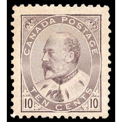 canada stamp 93i edward vii 10 1903 M VF 001