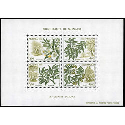 monaco stamp 1645 life cycle of the olive tree 1988