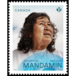 canada stamp 3453i josephine mandamin 2024