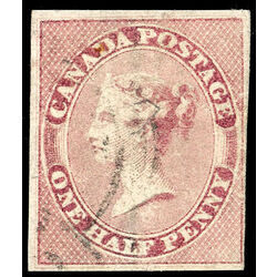 canada stamp 8 queen victoria d 1857 U F VF 065